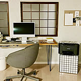 使う頻度や置くスペースに合わせて収納♪デスク周りやリビングでのプリンターの置き方6選