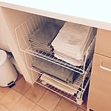 さよなら生活感!大満足のタオル収納アイディア実例集