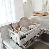 【みんなが選んだ！】小さいスペースにも置ける♪「コンパクトな水切りカゴ」3選