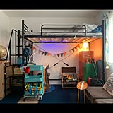 ベッド下を有効活用して限られたスペースも広々と♪ニトリのロフトベッドで叶える快適なお部屋作り