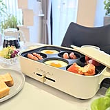 【高コスパアイテム】多彩な料理が楽しめる♪BRUNOコンパクトホットプレート
by love1017さん