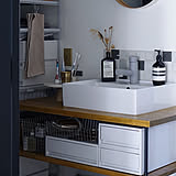 清潔感のある空間にぴったり♪気分まで整う無印良品の洗面所アイテム