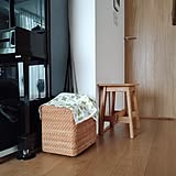 散らからないお部屋をつくる。やさしい雰囲気のかご収納アイデア