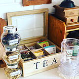 気分に合わせて選びたい♪カフェのようにお家で楽しむ紅茶収納アイディア