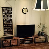 テレビボードは自分で作る!真似したくなるスタイル別DIY