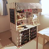 手作りおままごとキッチンを叶える!カラボのリメイク特集