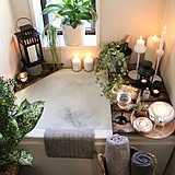 お風呂で一日の疲れを癒したい☆バスルームの工夫
