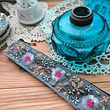「直線縫いだけでできる、インド刺繍リボンのペンケース」 by koyutan-mjmさん