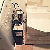 【すきま活用アイデア】幅20cmの洗面所スペースが収納に!工夫たっぷりのDIY実例 by shinoさん