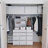 おうちの収納スペースを使いこなしたい!クローゼットの収納アイデア