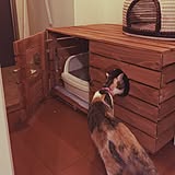 インテリアから浮かせない!猫トイレカバーのDIYアイデア