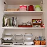 食器棚の悩み解決♪ニトリ・無印良品の使える収納アイテム