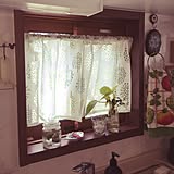 あなたの望みをかなえます!ダイソーのカフェカーテン