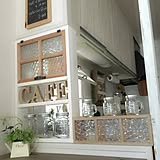キッチンのカフェ度アップ!Yukoさんのなんちゃってガラスブロック