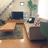 シーンに合わせて☆IKEAのラグをインテリアのアクセントに