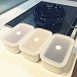 きちっと密閉できて便利!無印良品のバルブ付き保存容器