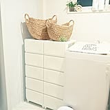 洗面所収納の味方!!ニトリのバスケットを取り入れた実例集