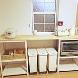 キッチンで使うゴミ箱と置き方、浮かない&目立たない方法