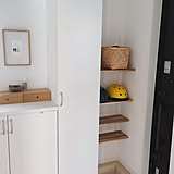 キレイをキープしてインテリアにもこだわる♪毎日が快適に過ごせる玄関のDIY実例