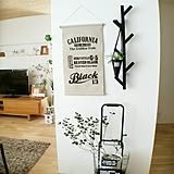 手作りタペストリーだからできた!好きなデザインを部屋へ