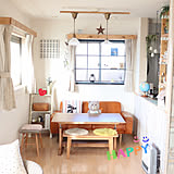 明るい雰囲気が心地いい♡ナチュラルテイストのリビング