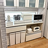 「色を絞って心地よく暮らす、モノトーン×機能派キッチン」 by YU-RIさん