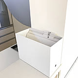 美しく整った収納が手に入る。無印良品「ポリプロピレンファイルボックス」を使った収納実例集