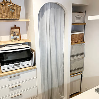 「引き出しのように家具に馴染む、ホワイトナチュラルな分別ダストワゴン」 by AONAさん