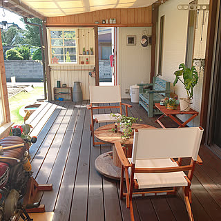 ニトリのガーデンアイテムでリラックス♡お庭とベランダのインテリア実例集