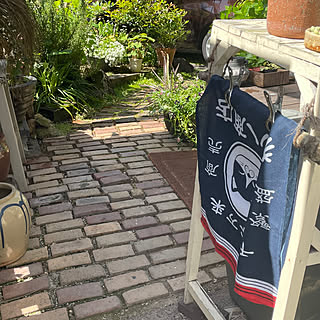 【使い方のコツ】手ぬぐいをインテリアに♪すぐマネできる活用アイデア by nobikoさん