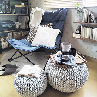 どんなシーンで使ってみる？あこがれのプフがあるお部屋