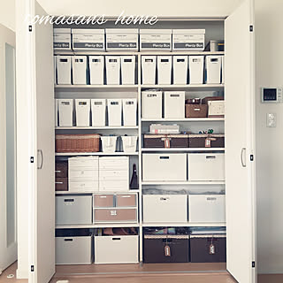 「見た目スッキリ！中身はパンクさせない収納のつくり方」 by tomasanさん