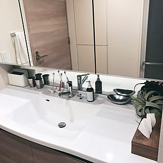 ちょっと特別な気分になれる♡ホテルライクな洗面所収納