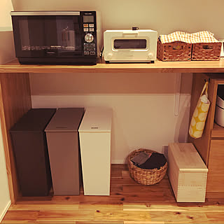 【RoomClipショッピングで買える！】シンプルで大容量サイズ！岩谷マテリアル「ごみ箱 kcudシンプル」の活用実例4選