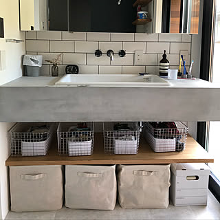 カゴ・ボックス・引き出しも♪洗面所で活躍する無印良品のアイテム