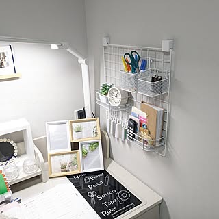 使いやすく収納したい☆勉強道具をすっきりと整理整頓