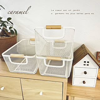 見た目も使い勝手バツグン♪チェックしたいダイソーのワイヤーバスケット