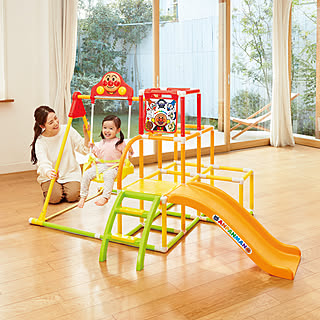 【無料モニター】お部屋の中でも、のびのび全身運動！アンパンマンの室内遊具のモニター大募集