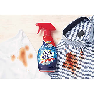 【無料モニター】頑固な汚れがスッキリ！「オキシクリーン」のシミ抜きスプレーを体験してみませんか？