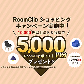 お買いもの&投稿で5,000円分ポイントもらえる♪RoomClipショッピングで買ったちょっといいものキャンペーン