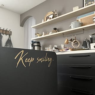 「いつも笑顔で立てる、心整う北欧モダンなキッチン」 by chimさん