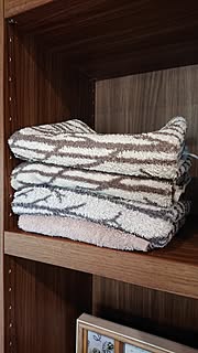 「肌触り、乾きも◎な、インテリアに馴染む北欧柄のフェイスタオル」 by SACHIさん