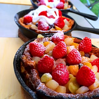 ニトリのスキレット“ニトスキ”でおいしく食べよう♡