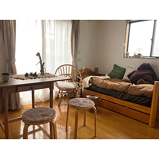 「25ｍ2。幸せな時間と異国情緒、自然物を散りばめた毎日が楽しくなるお部屋」 by tamaさん
