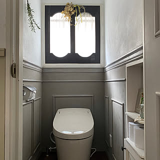 ホッと一息つける空間を演出♡初心者でもチャレンジしたいトイレDIY