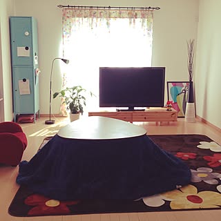 ほっこり温かい、こたつのあるお部屋
