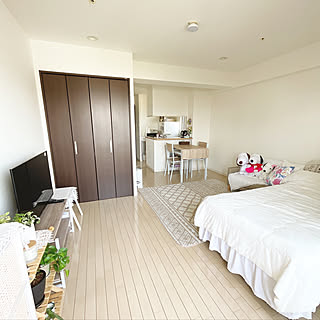 「32m2。お部屋の魅力を生かして伸ばす、ナチュラルで明るい暮らしのつくり方」 by yuuさん