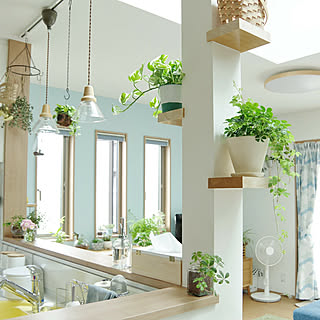 美しい光で癒しのある空間に☆ペンダント照明のあるお部屋