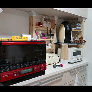 調理が劇的にスムーズになる！キッチン家電置き場の工夫