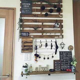 もう鍵を探さない!100均道具を使った鍵掛け